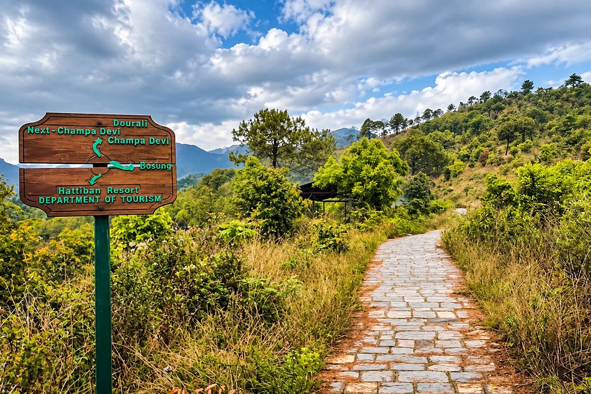 Champadevi to Chandragiri Hike: Scenic Ridge Trail Near Kathmandu photo 1