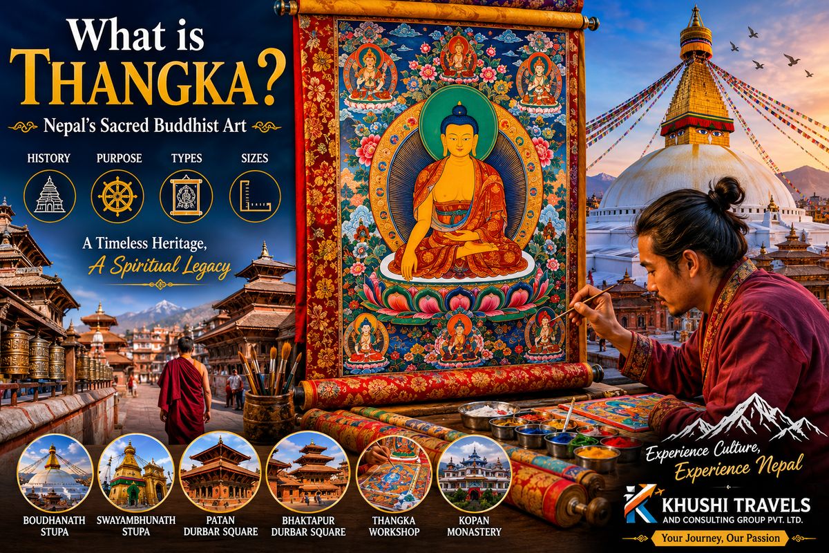 Complete Guide to Thangka Painting in Nepal | History & Meaning