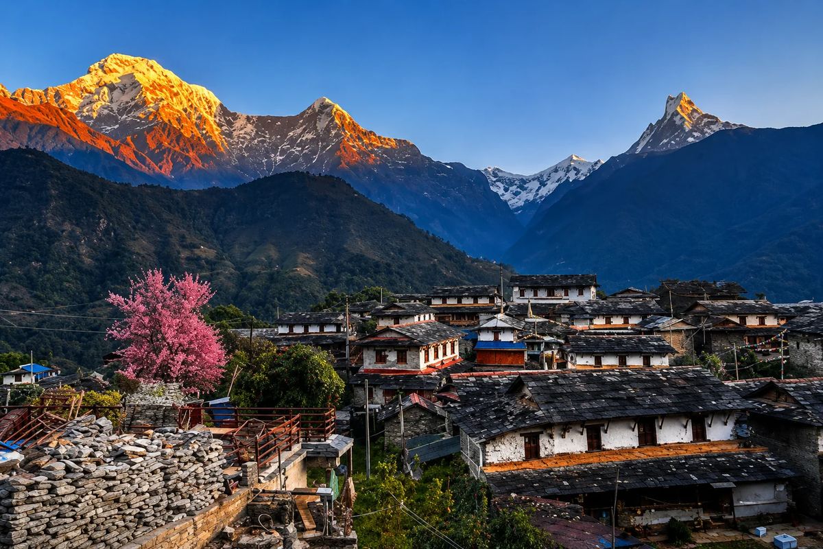 Pokhara to Ghandruk Trek – 2 Nights 3 Days Annapurna Village Adventure