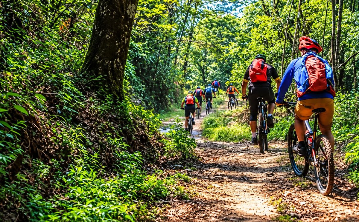 Chisapani Nagarkot Mountain Biking Adventure Tour photo 2