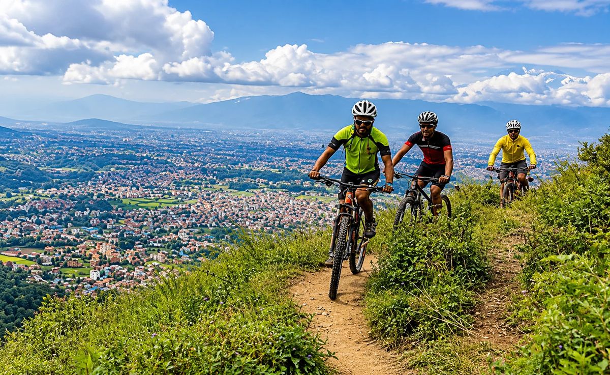 Chisapani Nagarkot Mountain Biking Adventure Tour photo 3