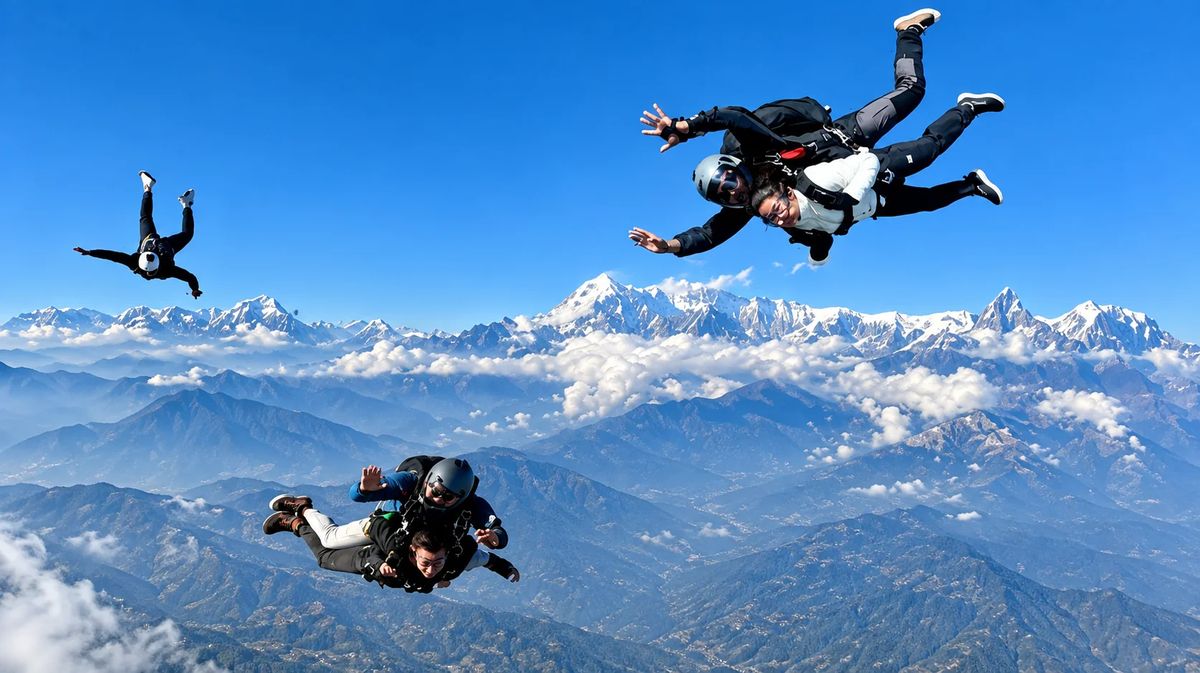 Pokhara Skydiving: Thrilling Himalayan Adventure Experience photo 4