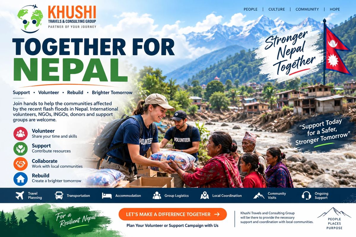 NEPAL DISASTER VOLUNTEERING & COMMUNITY SUPPORT PROGRAM